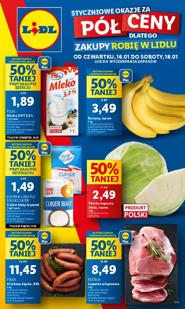 Gazetka promocyjna Lidl do 18/01/2025 str.1