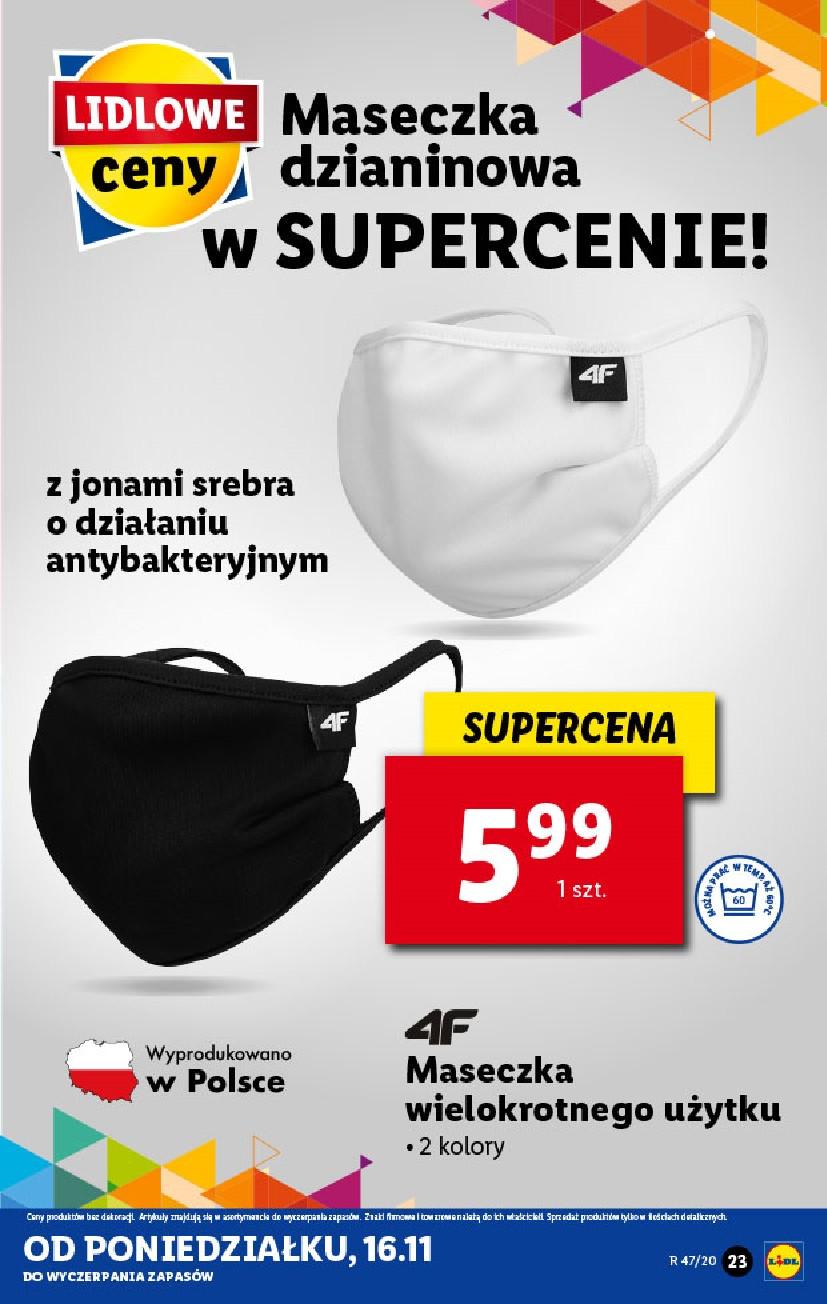 Gazetka promocyjna Lidl do 21/11/2020 str.23