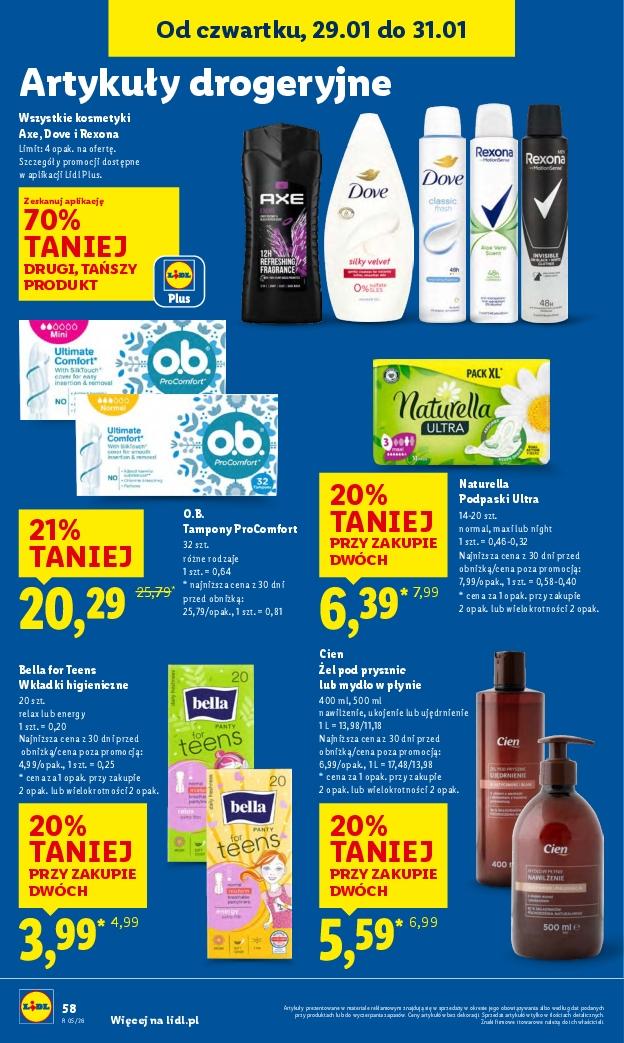 Gazetka promocyjna Lidl do 31/01/2026 str.58