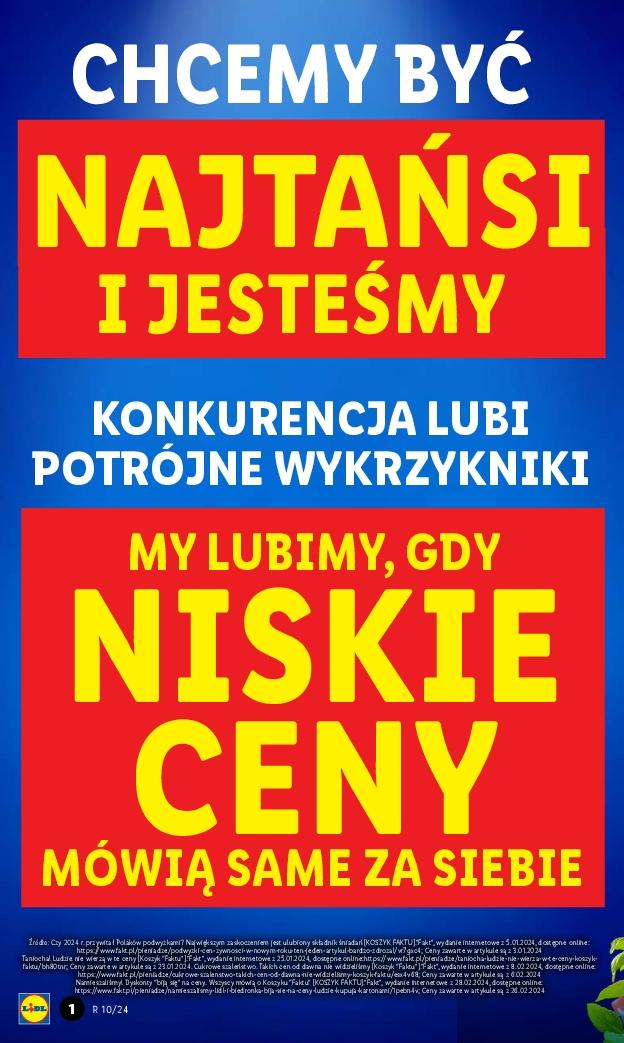 Gazetka promocyjna Lidl do 16/03/2024 str.1