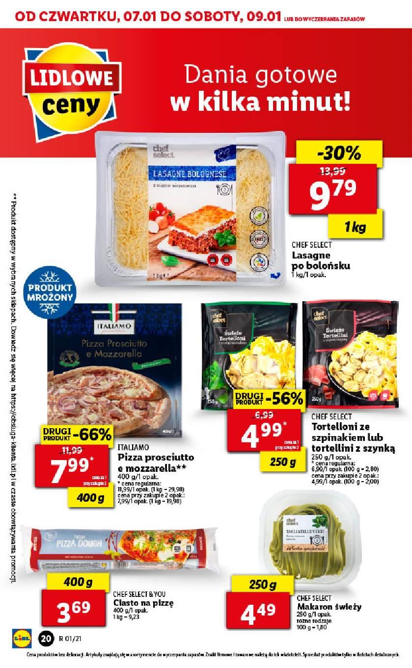 Gazetka promocyjna Lidl do 09/01/2021 str.20