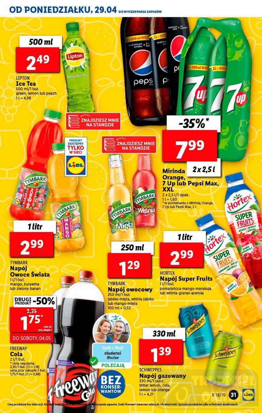 Gazetka promocyjna Lidl do 04/05/2019 str.31