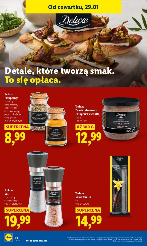 Gazetka promocyjna Lidl do 31/01/2026 str.42