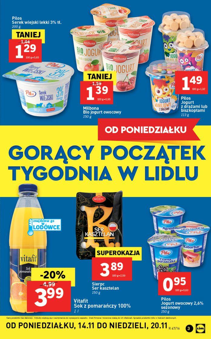 Gazetka promocyjna Lidl do 20/11/2016 str.3