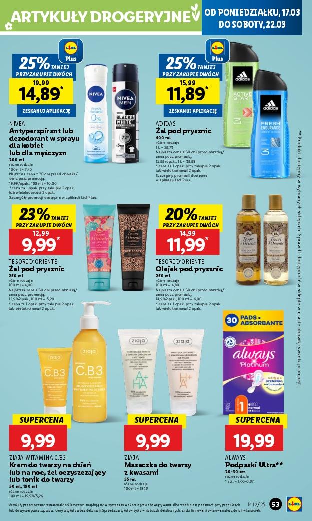 Gazetka promocyjna Lidl do 19/03/2025 str.55