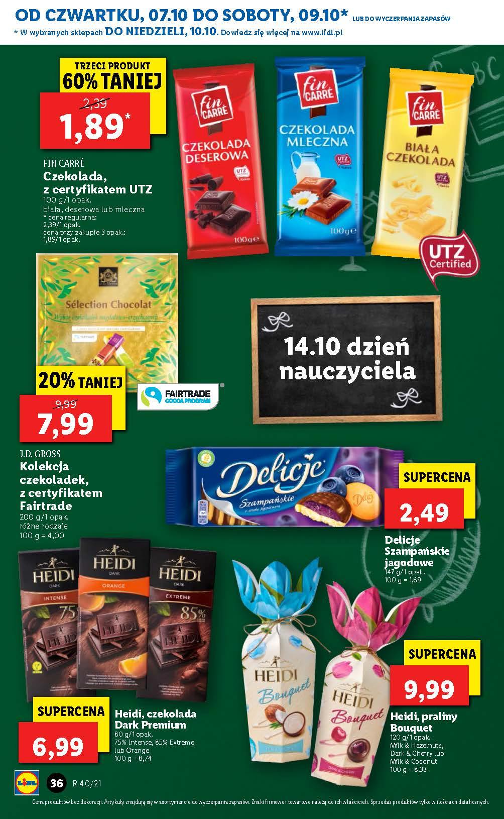 Gazetka promocyjna Lidl do 09/10/2021 str.36