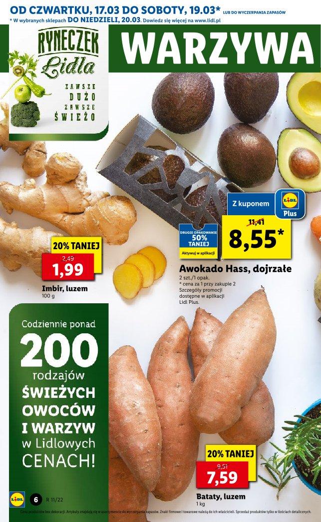 Gazetka promocyjna Lidl do 19/03/2022 str.6