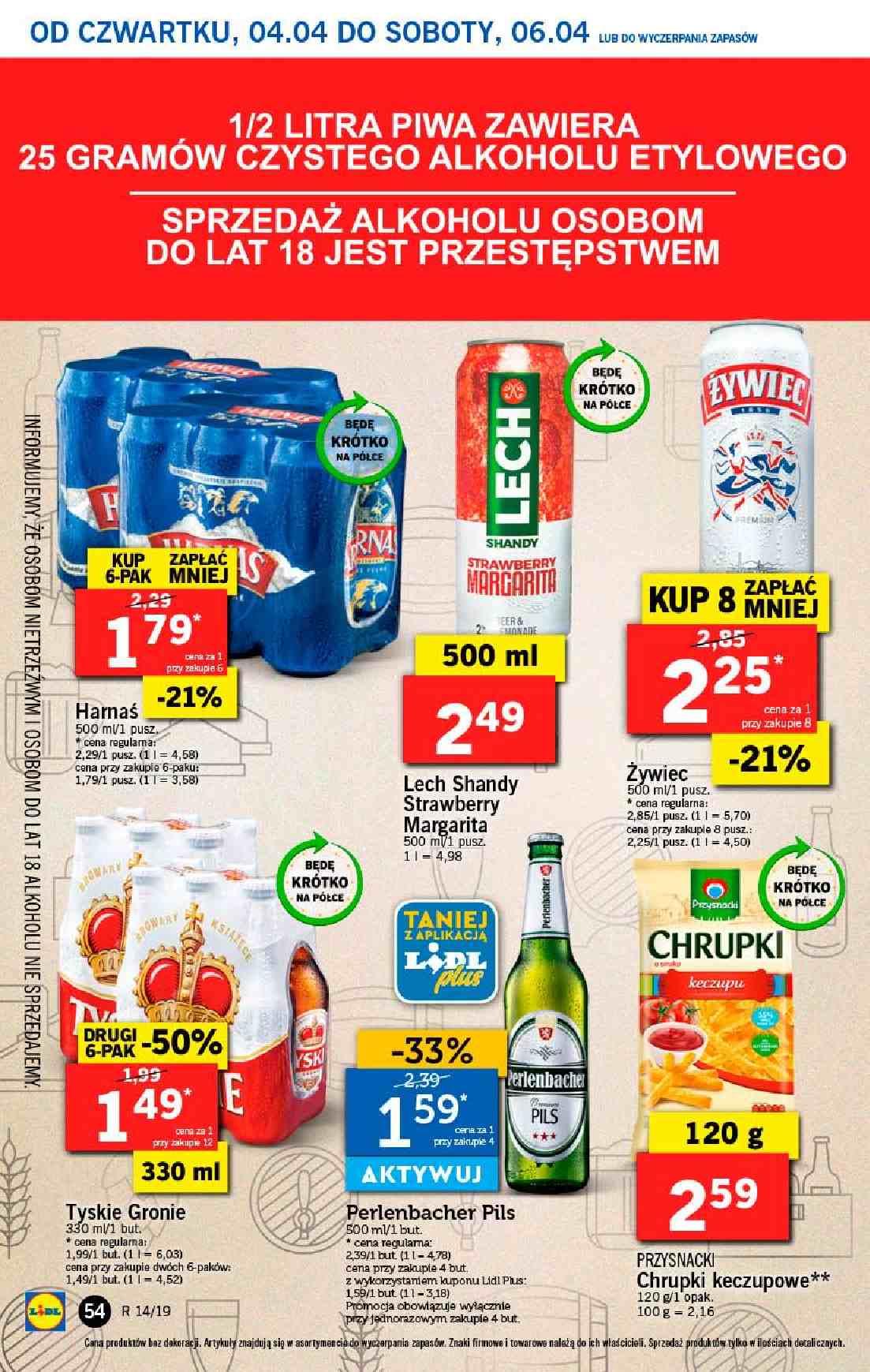 Gazetka promocyjna Lidl do 06/04/2019 str.54