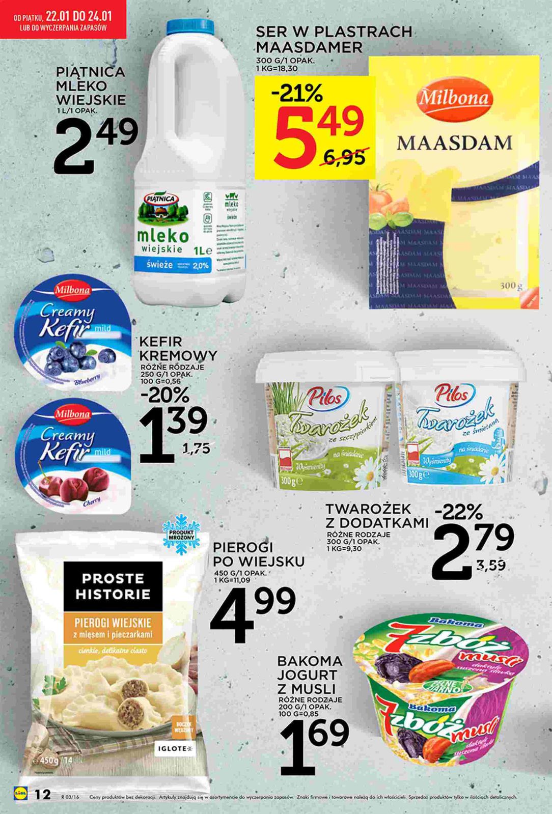 Gazetka promocyjna Lidl do 24/01/2016 str.12