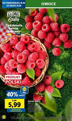 Lidl od poniedziałku