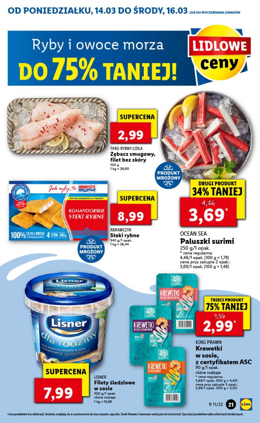 Gazetka promocyjna Lidl do 16/03/2022 str.21