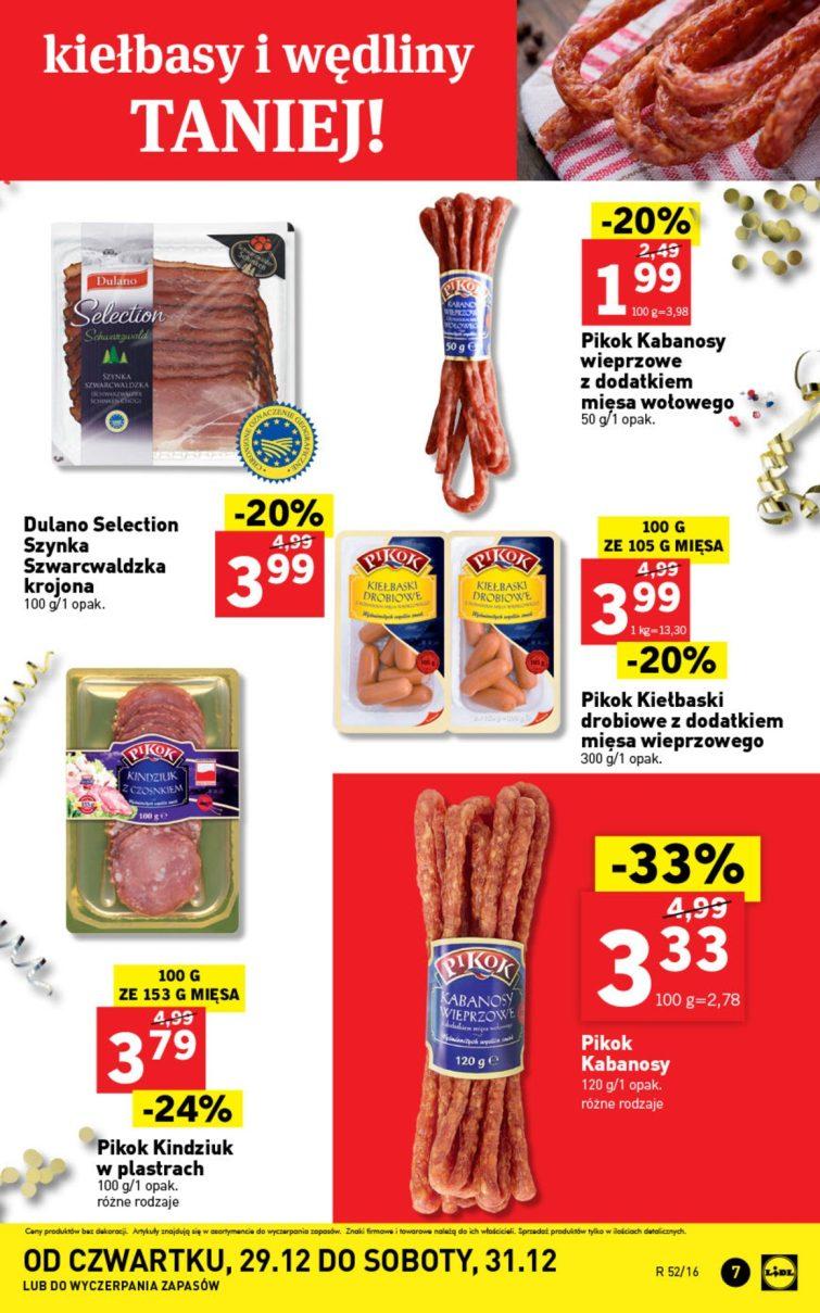 Gazetka promocyjna Lidl do 31/12/2016 str.7