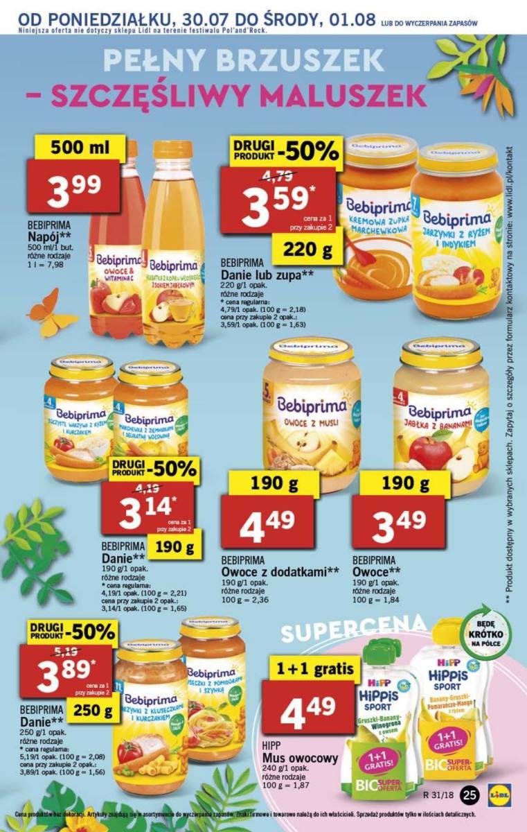 Gazetka promocyjna Lidl do 05/08/2018 str.25