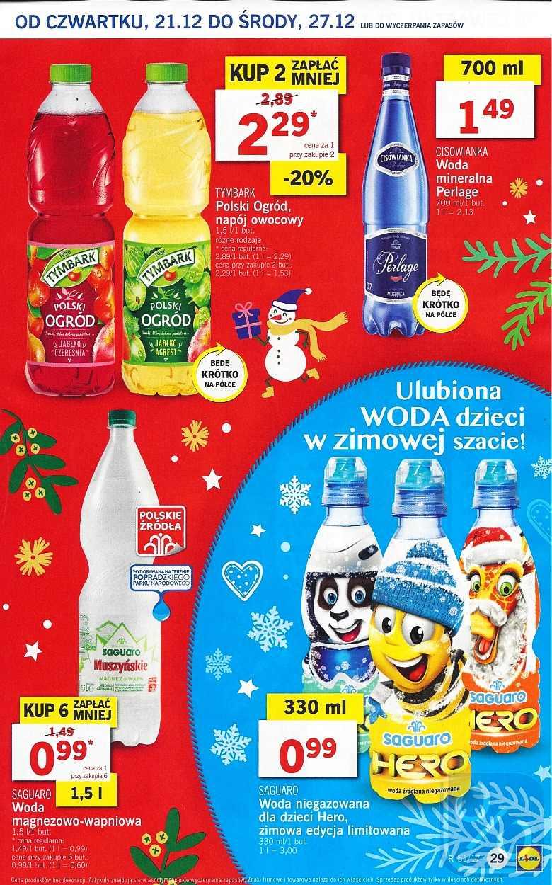 Gazetka promocyjna Lidl do 24/12/2017 str.29