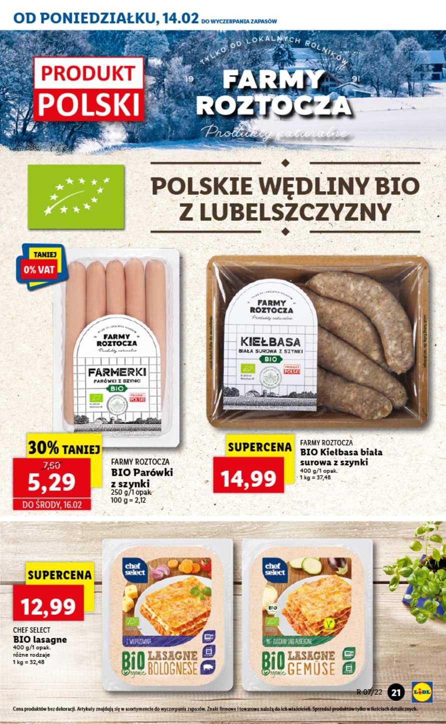 Gazetka promocyjna Lidl do 16/02/2022 str.21