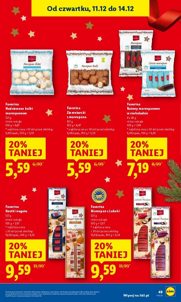 Gazetka promocyjna Lidl do 14/12/2025 str.49