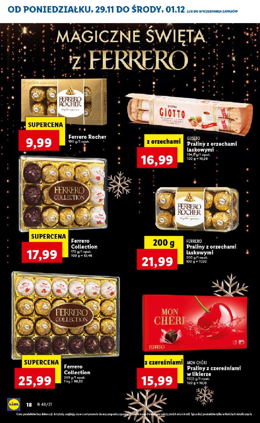 Gazetka promocyjna Lidl do 01/12/2021 str.18