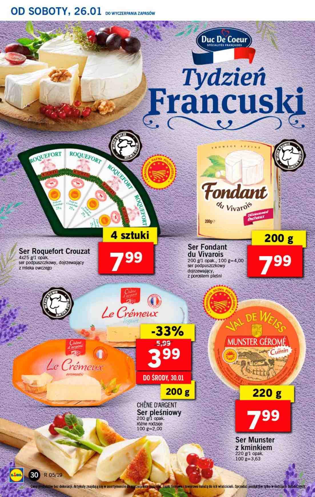 Gazetka promocyjna Lidl do 30/01/2019 str.30