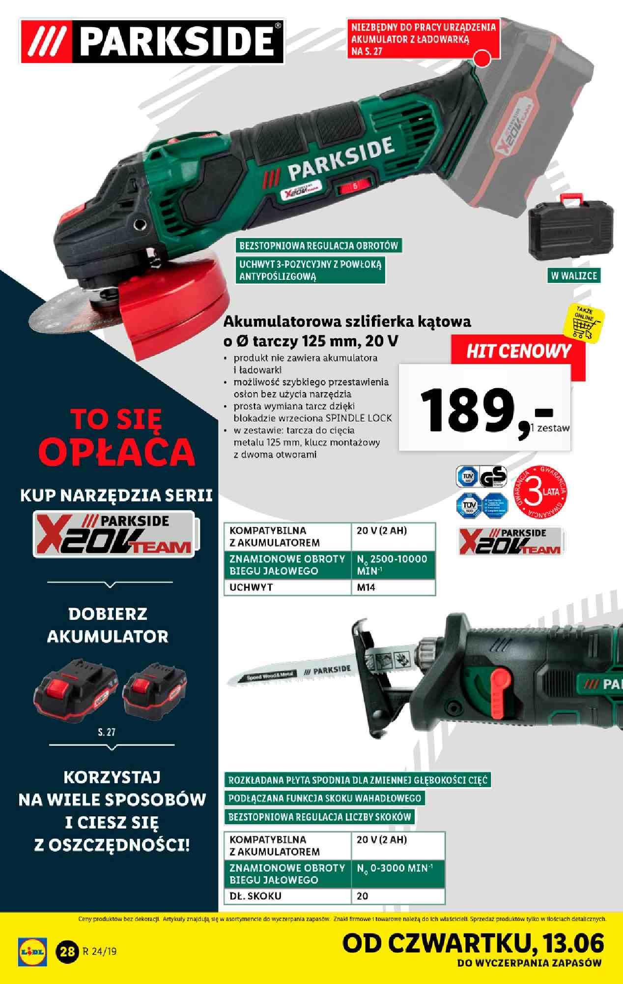 Gazetka promocyjna Lidl do 15/06/2019 str.28