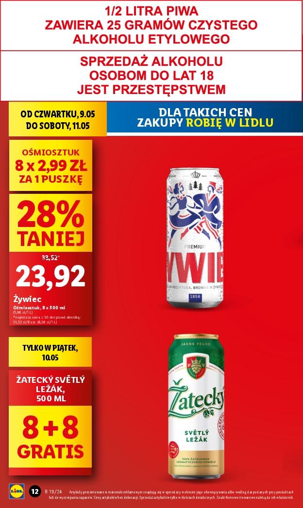 Gazetka promocyjna Lidl do 11/05/2024 str.12