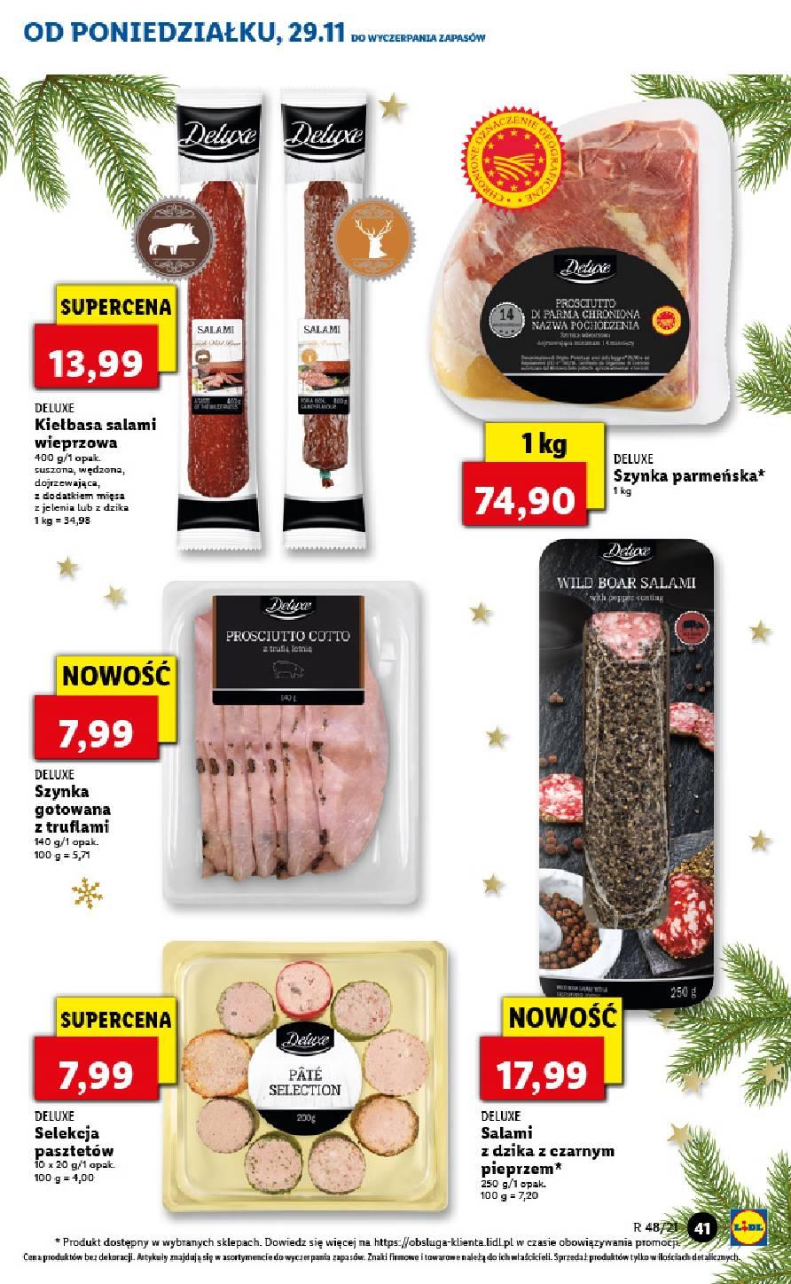 Gazetka promocyjna Lidl do 01/12/2021 str.41