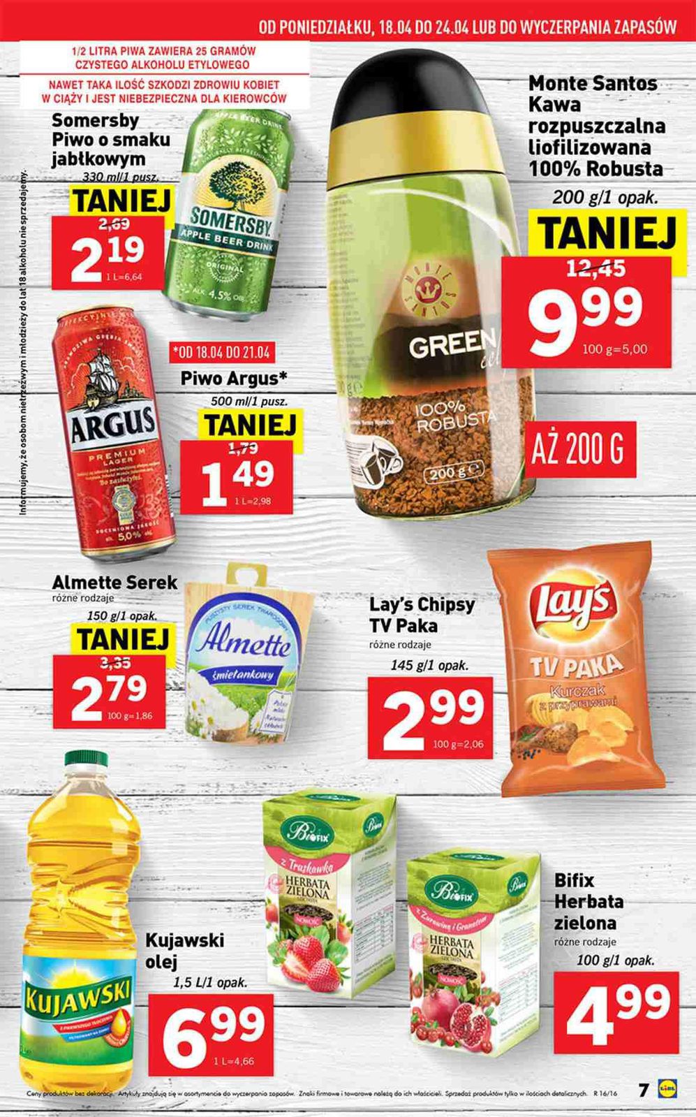 Gazetka promocyjna Lidl do 24/04/2016 str.7