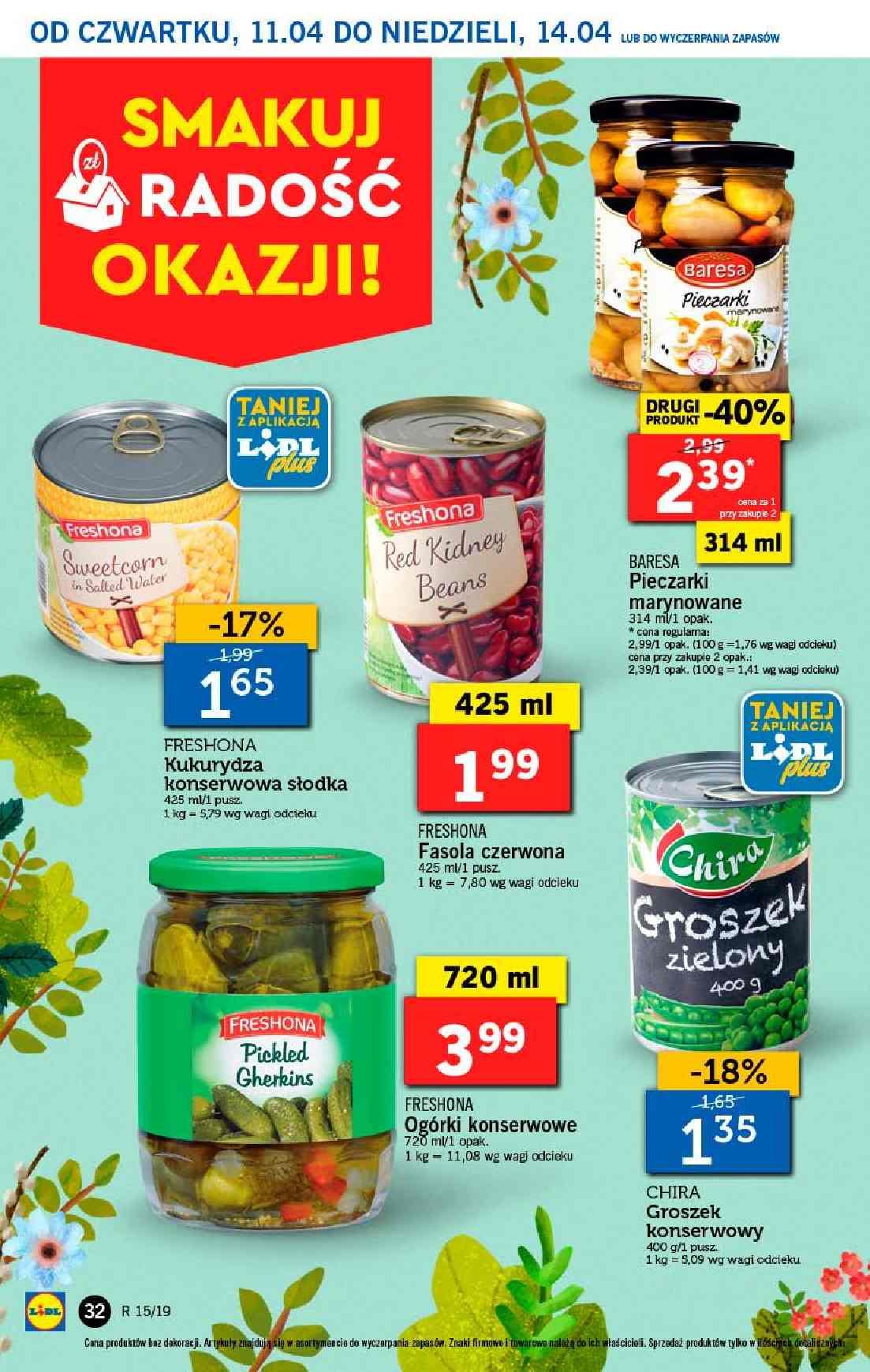 Gazetka promocyjna Lidl do 14/04/2019 str.32