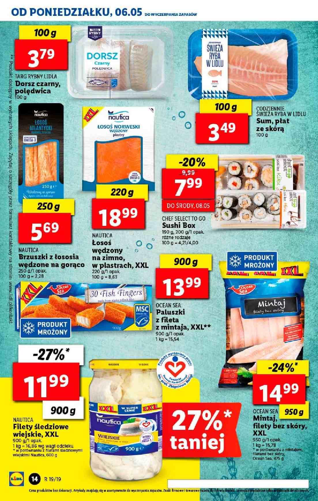 Gazetka promocyjna Lidl do 08/05/2019 str.14