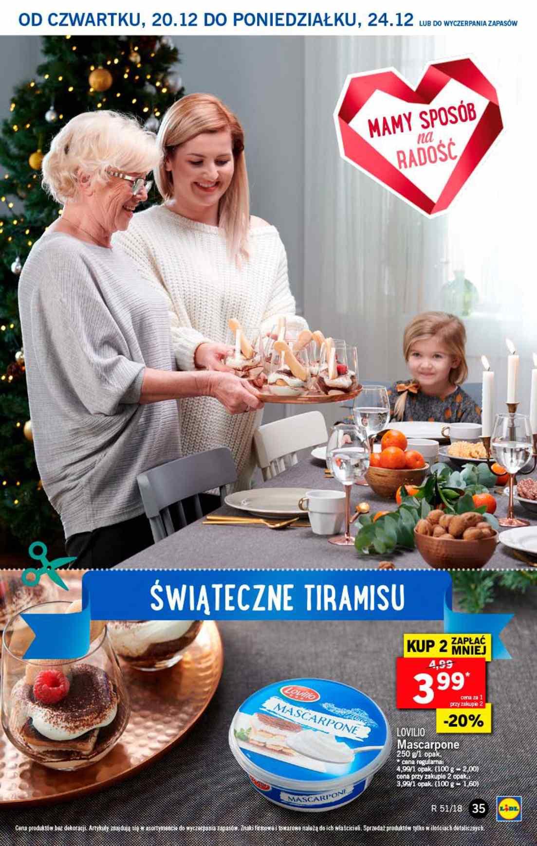 Gazetka promocyjna Lidl do 23/12/2018 str.35