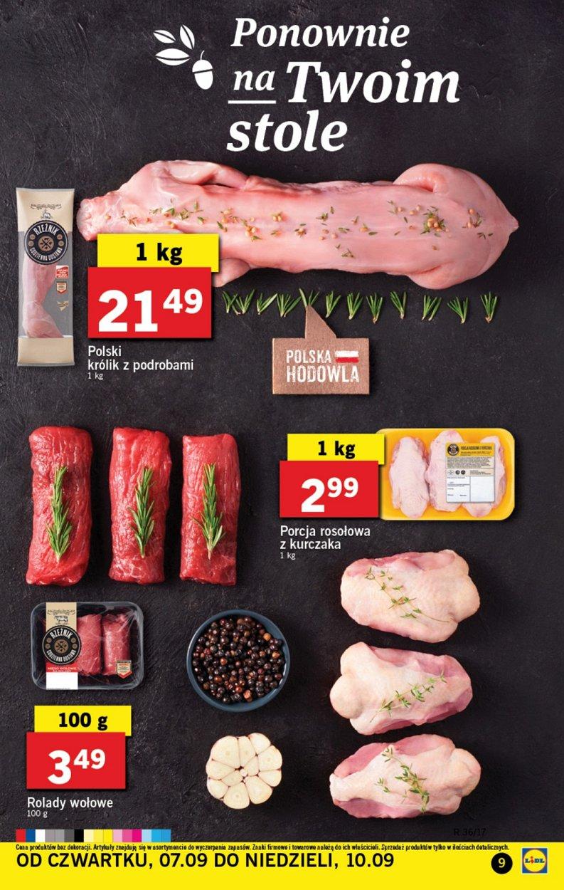 Gazetka promocyjna Lidl do 10/09/2017 str.9