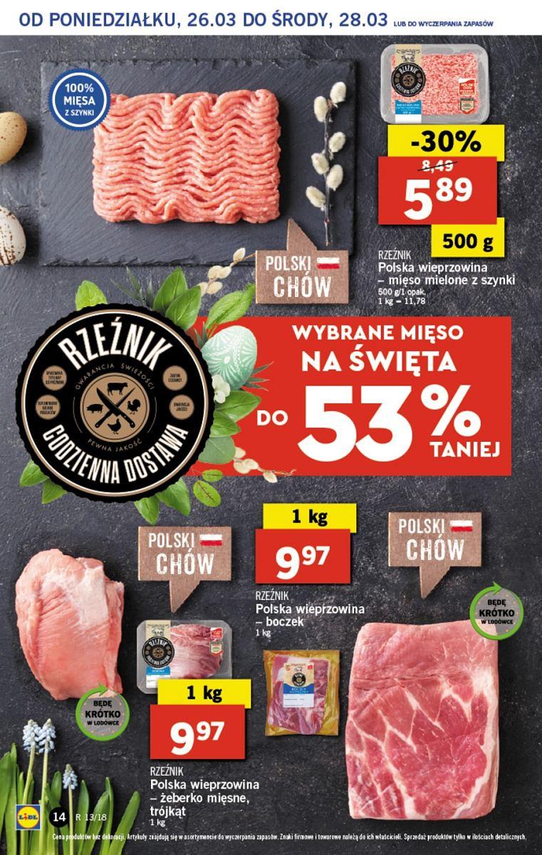 Gazetka promocyjna Lidl do 28/03/2018 str.14