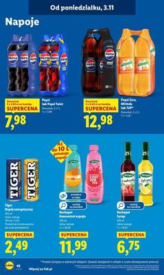 Lidl od poniedziałku