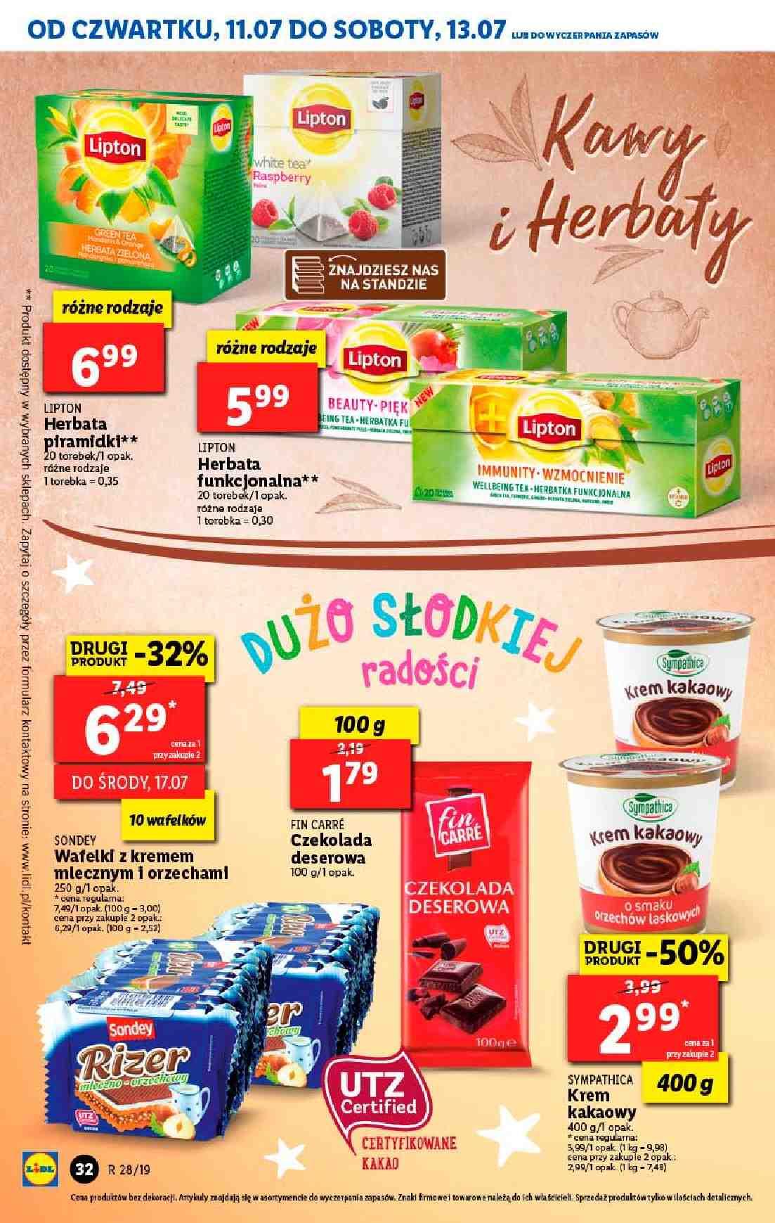 Gazetka promocyjna Lidl do 13/07/2019 str.32