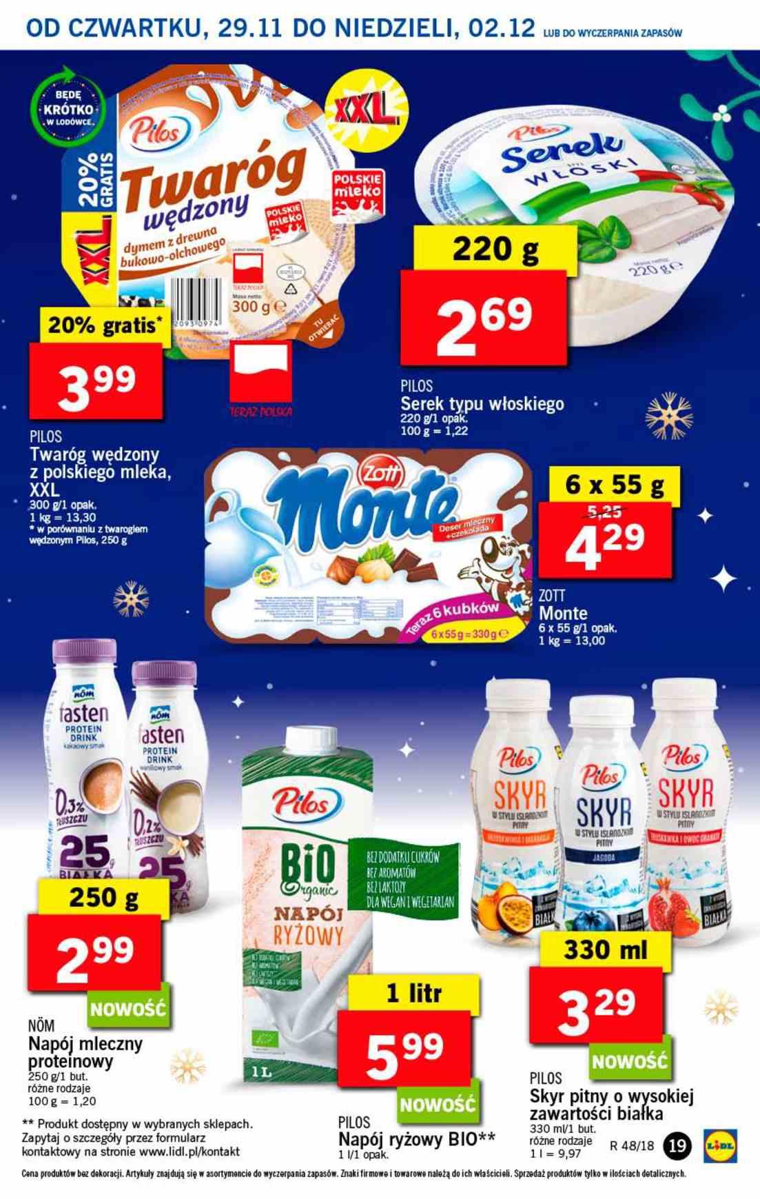 Gazetka promocyjna Lidl do 02/12/2018 str.19