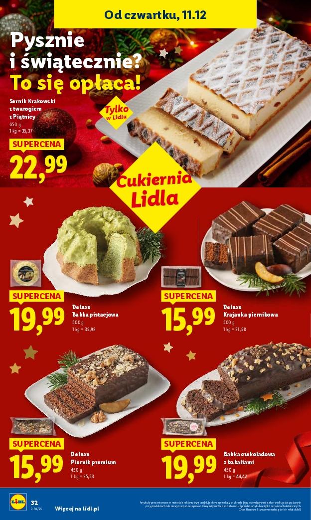 Gazetka promocyjna Lidl do 14/12/2025 str.32