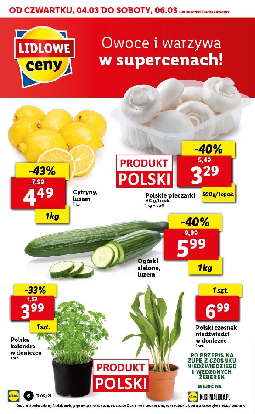 Gazetka promocyjna Lidl do 06/03/2021 str.6