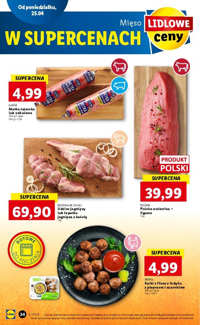 Gazetka promocyjna Lidl do 27/04/2022 str.34