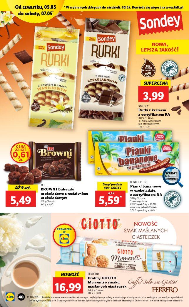 Gazetka promocyjna Lidl do 07/05/2022 str.39