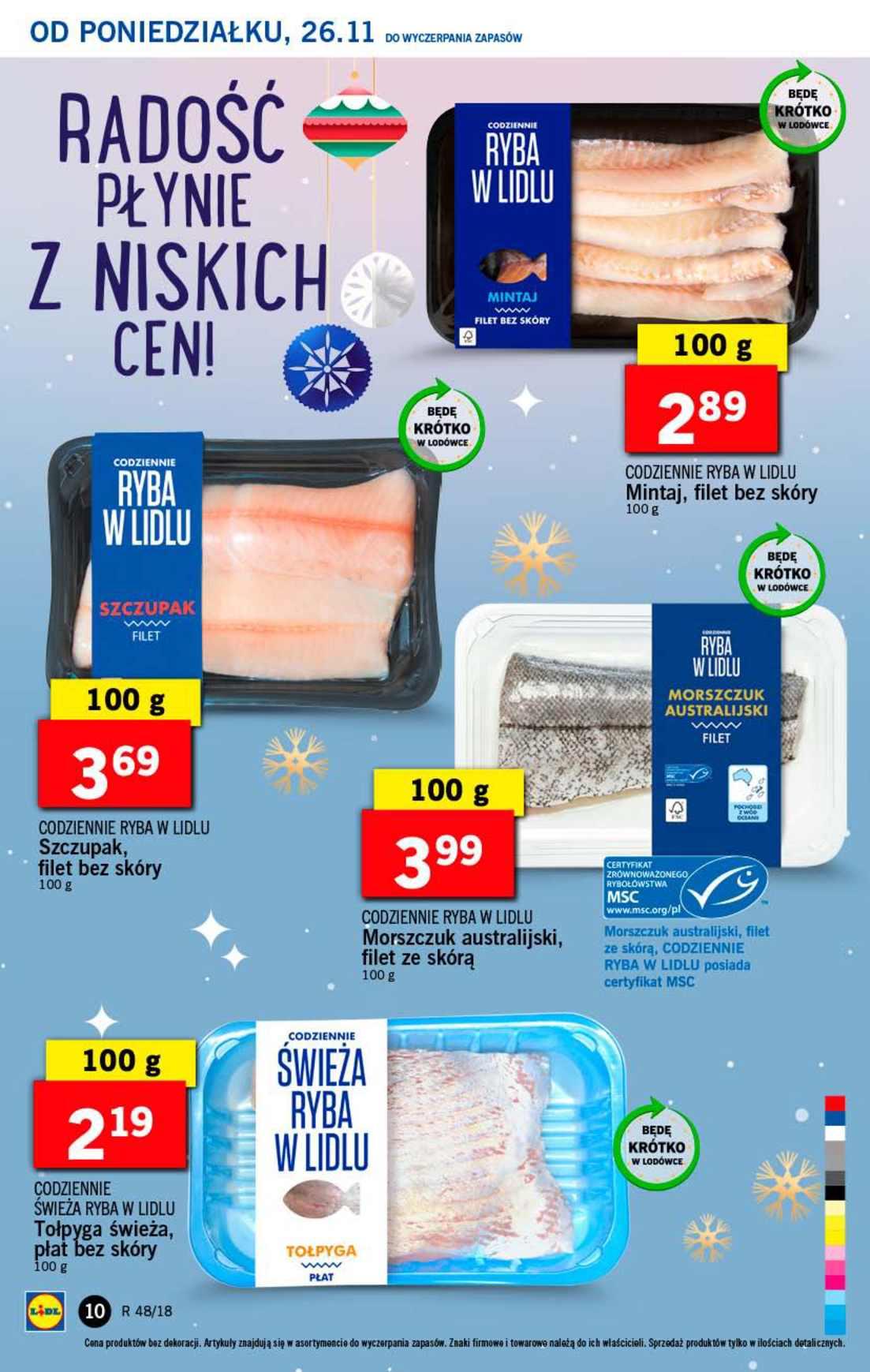 Gazetka promocyjna Lidl do 28/11/2018 str.10