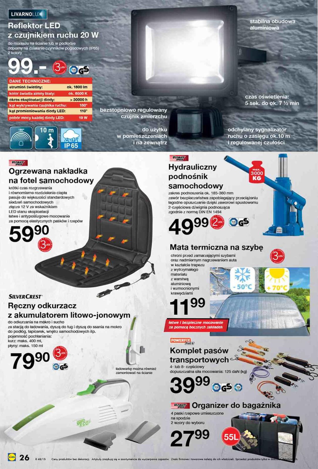 Gazetka promocyjna Lidl do 29/11/2015 str.26