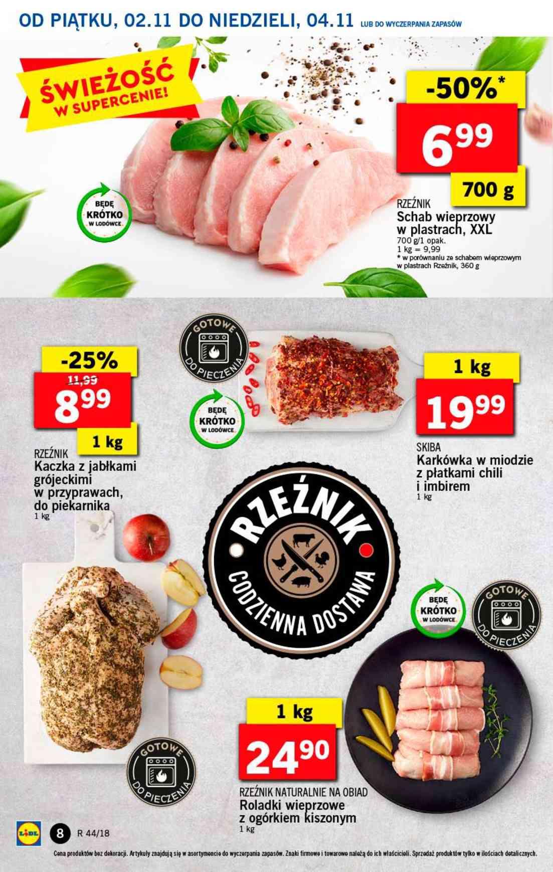 Gazetka promocyjna Lidl do 04/11/2018 str.8