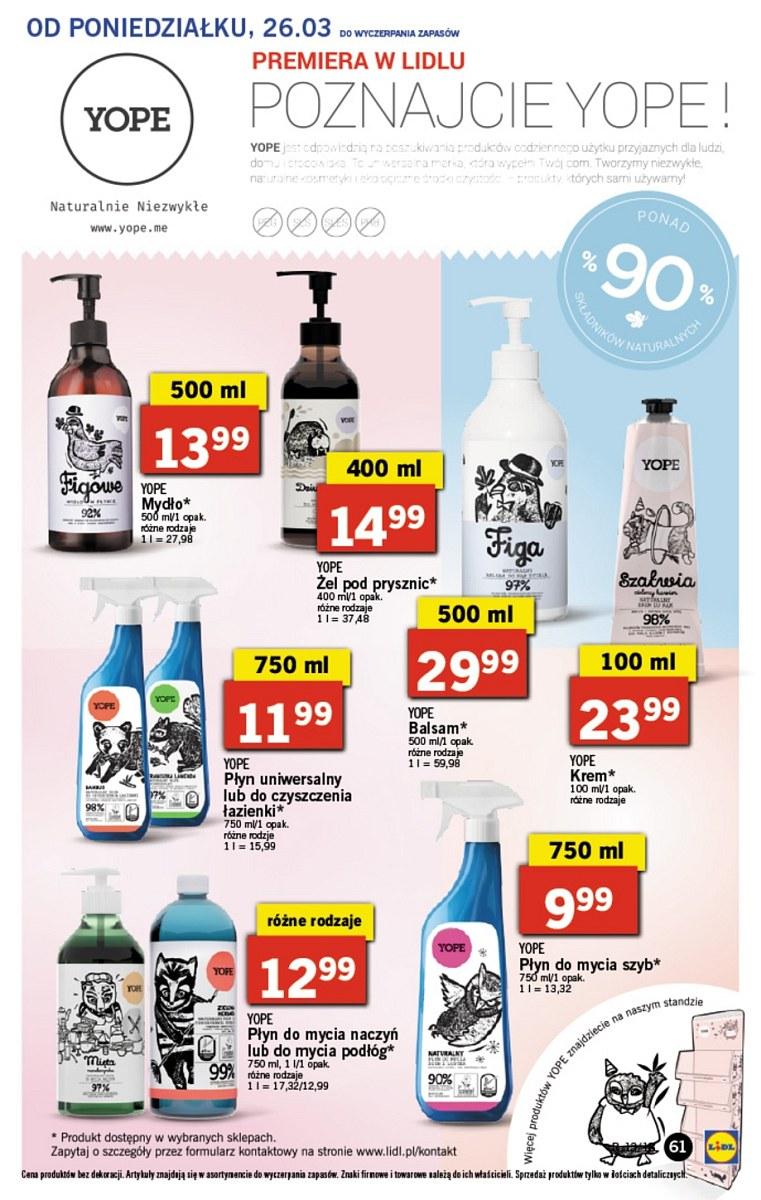 Gazetka promocyjna Lidl do 28/03/2018 str.61