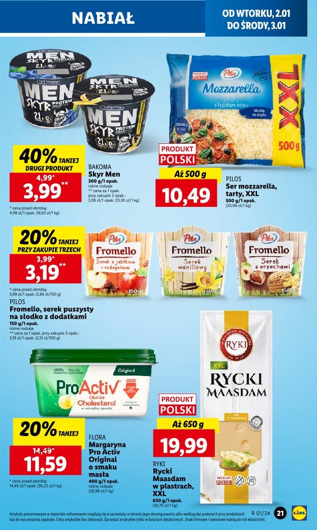 Gazetka promocyjna Lidl do 03/01/2024 str.21