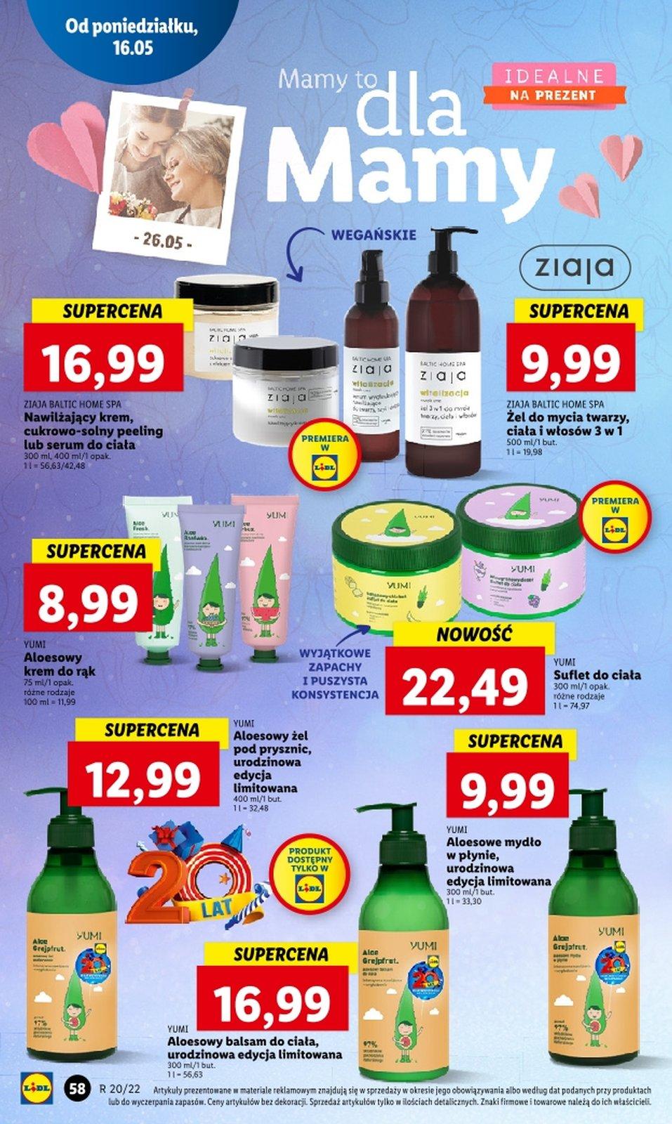 Gazetka promocyjna Lidl do 18/05/2022 str.58