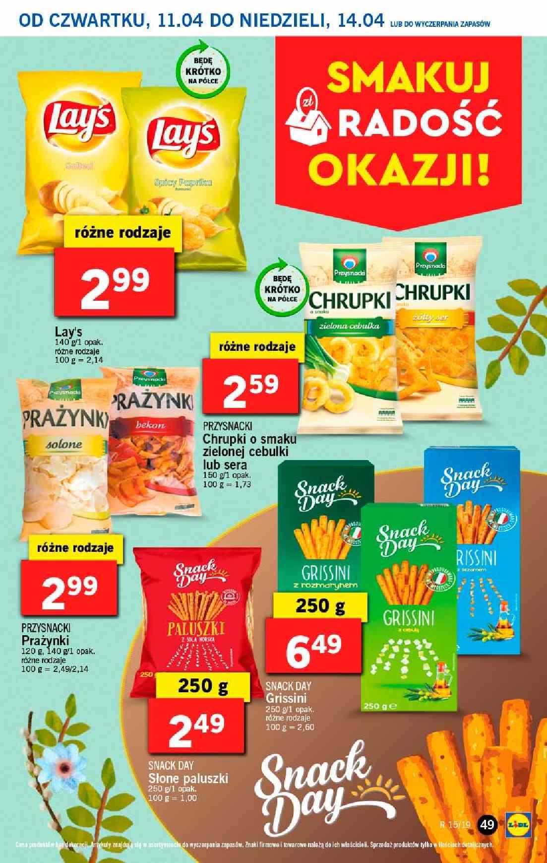 Gazetka promocyjna Lidl do 14/04/2019 str.49