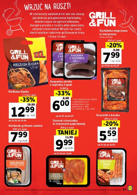 Gazetka promocyjna Lidl do 03/07/2016 str.23