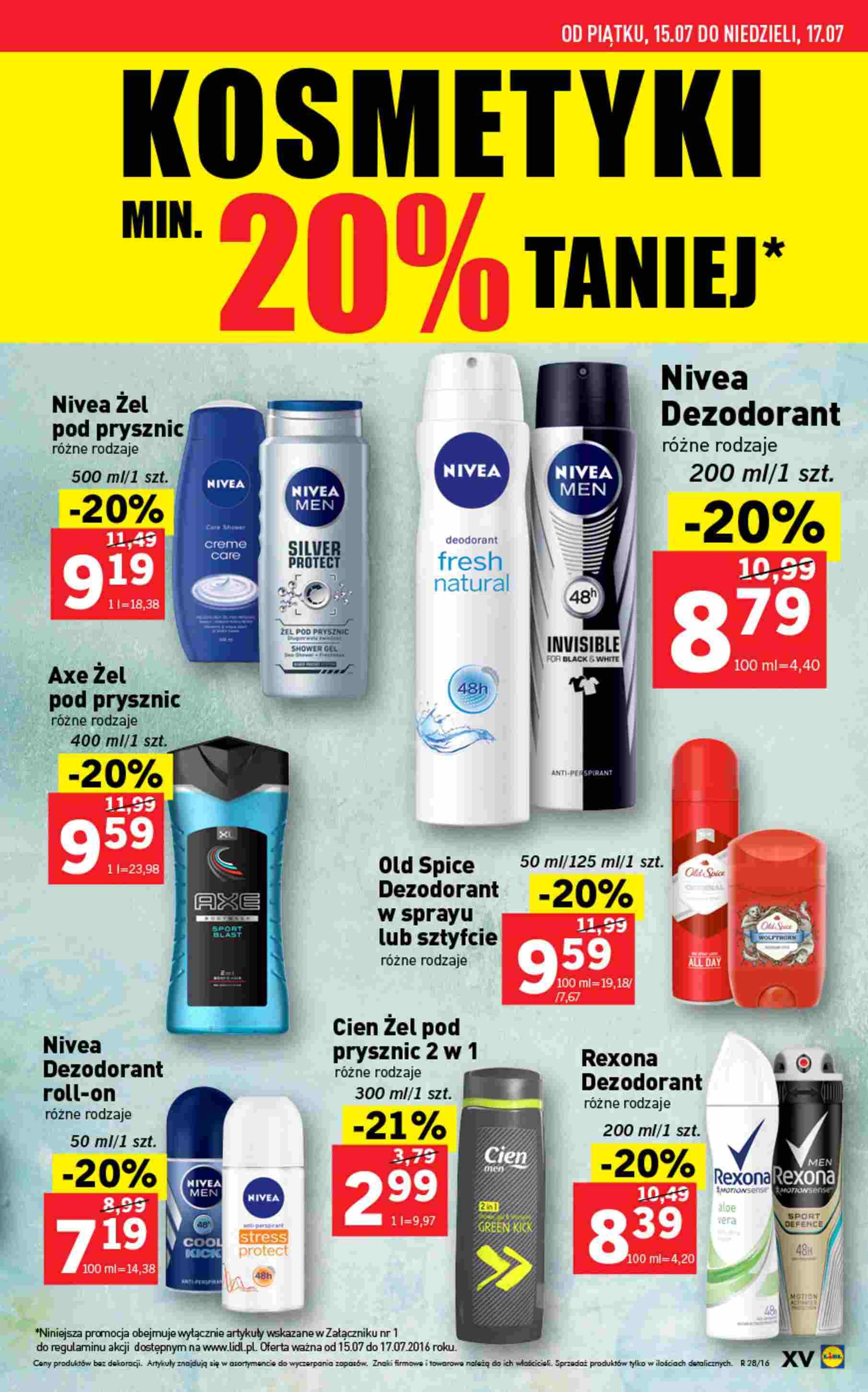 Gazetka promocyjna Lidl do 17/07/2016 str.15