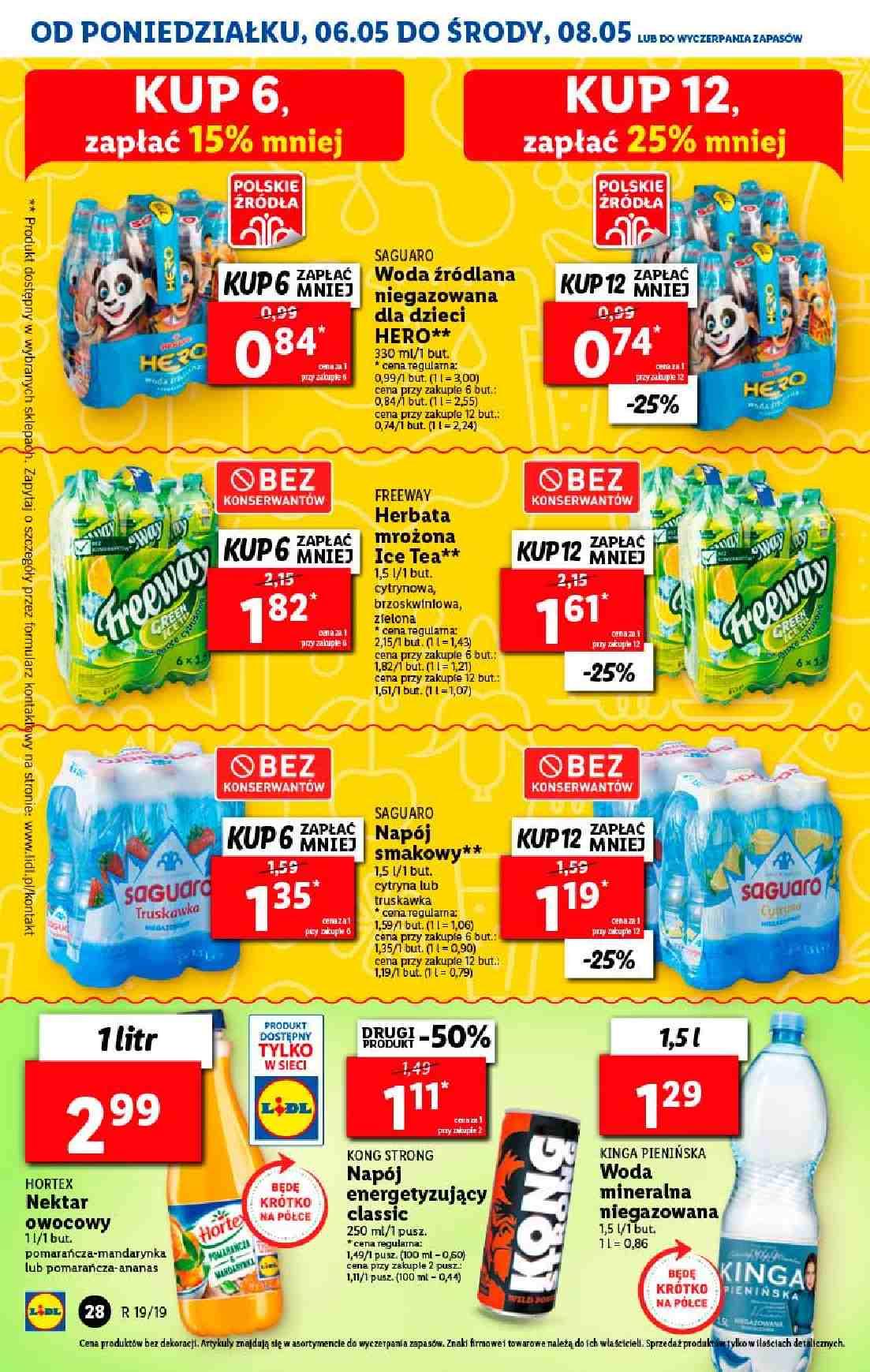 Gazetka promocyjna Lidl do 08/05/2019 str.28