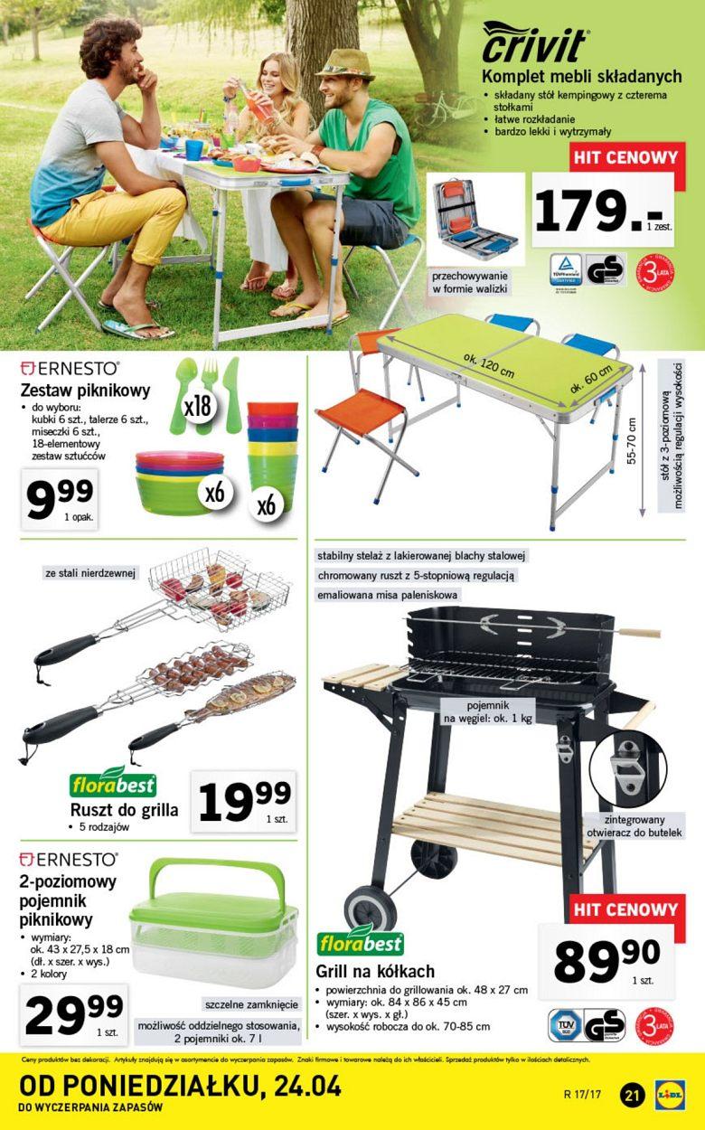 Gazetka promocyjna Lidl do 30/04/2017 str.21