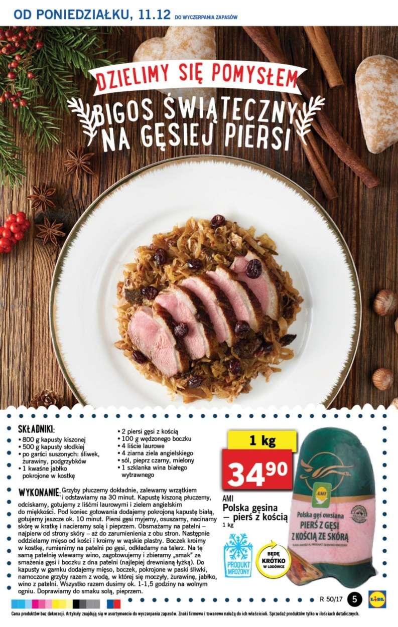 Gazetka promocyjna Lidl do 13/12/2017 str.5